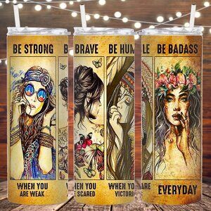 Powerful Women Stainless Steel Insulated Tumbler